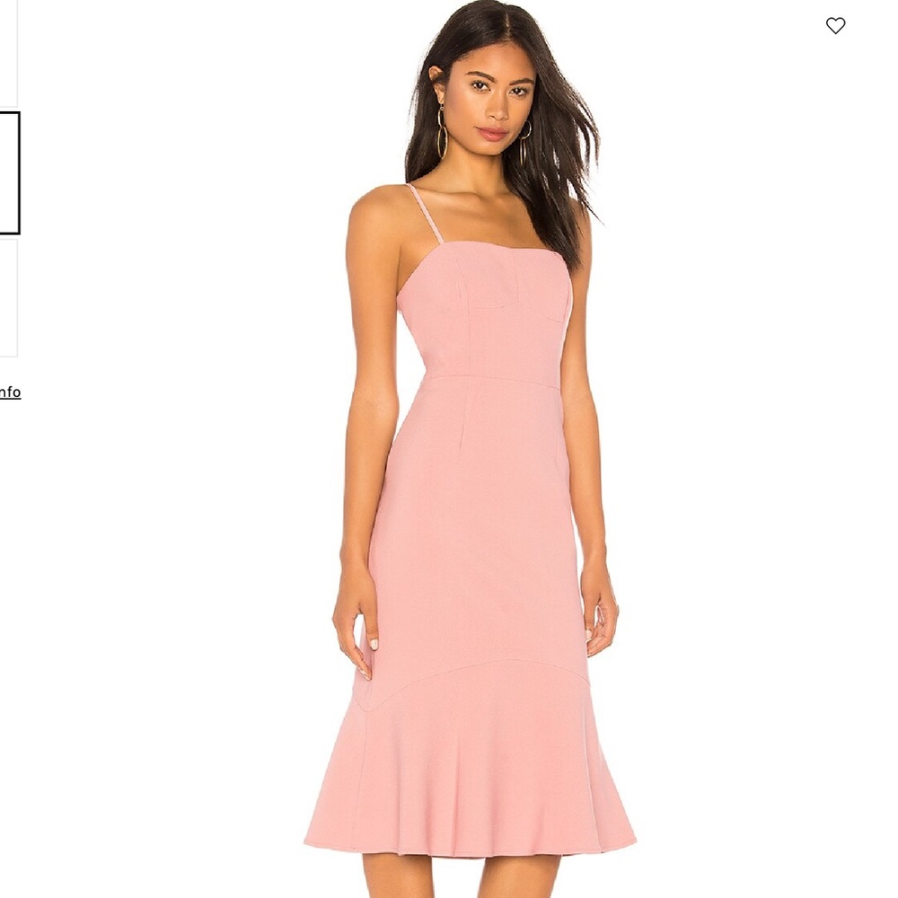 FINDERS KEEPERS CONTINUUM MIDI DRESS